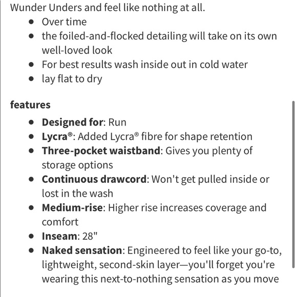 NWOT Speed Up Speckle Shine Wunder Tight size 6 - Picture 8 of 15